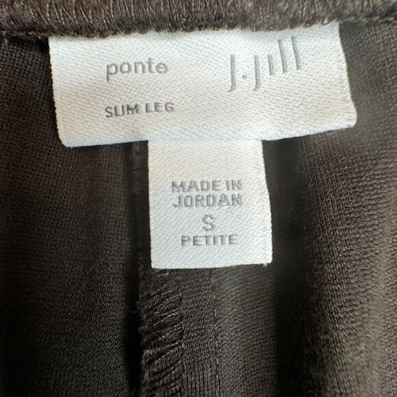 J. Jill Ponte Slim Leg Sz Small/Petite Brown Pants Slacks Trousers - Picture 6 of 10